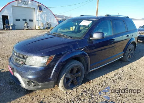 2017 Dodge Journey Crossroad Plus Awd from USA, damaged, VIN 3C4PDDGG6HT606818